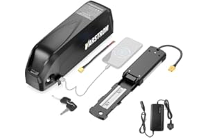 Varstrom Batería para E-Bike 36V/48V 13AH/15.6Ah/16Ah/20Ah de Iones de Litio con Cargador para Kit de conversión de Bicicleta eléctrica 250W 500W 750W 1000W 1500W 2000W