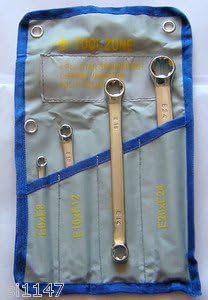 FUM Tools 4 Pc Star Torx E Ring Spanners E6 E8 E10 E12 E14 E18 E20 E24 Tools