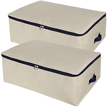 4 Stück ultra Größe Faltbare Aufbewahrungstasche für Bettwäsche