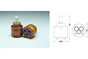 ACQUASTILLA Cartuccia ceramica Galatron 35 mm.35x60