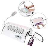 PROFESSIONELLE ALL-IN-ONE-NAGELLAMPE: Dieser Nageltrockner ist das neueste Design einer Nagelmaschine, bei der es sich um eine multifunktionale Nagelmaschine handelt, die Nagelphototherapie, Nagellack, Staubsaugen, Beleuchten und Aufladen von Mobiltelefonen kombiniert. Es ist multifunktional, voll funktionsfähig und einfach zu bedienen.
