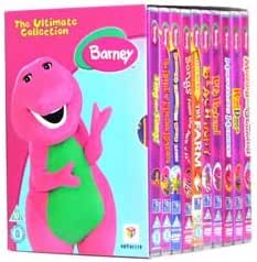 Barney The Ultimate Collection 10 Disc Boxset Amazon Co Uk Dvd Blu Ray