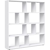 HOMCOM Scaffale Libreria Moderno Ad S 5 Ripiani 120x28 - 4