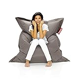 Fatboy The Original Pouf Poire Bean Bag/Coussin/Fauteuil/canapé d?intérieur XXL | Taupe | 180 x 140 cm