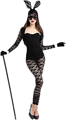 Snuter Women's Sexy Bunny Lace Lingerie Cosplay Fancy Dress Costume Outfit