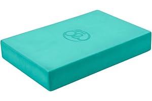 Yoga-Mad Lot de 2 blocs de yoga EVA haute densité antidérapant pour yoga, pilates et entraînements à domicile, 30 cm x 20 cm x 5 cm
