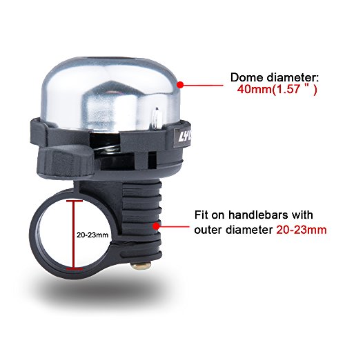 LYCAON Aluminum Fahrradklingel Klingel - 3
