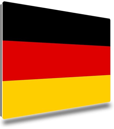 TRIOSK Südafrika Flagge Kühlschrankmagnet – Groß 85x55 Mm | Starker Magnet Für Reise-Souvenirs & Erinnerungen