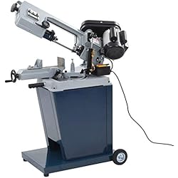 Festnight Solide Lame de scie, Extra scie à Ruban, Scie à Ruban avec Base Solide Métal 230 V