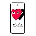 Produktbild Luxury Brands Ultra DuNne Silikon hülle für Apple Iphone 7 plus hülle,Apple Iphone 7 plus comme des garcons play hülle,CDG PLAY hülle