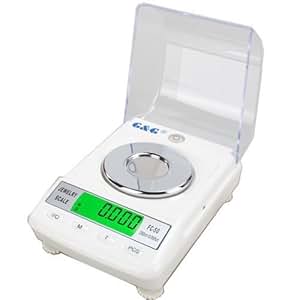 Digitale Juwelierwaage 0.001g - Präzisionswaage Mit Kalibriergewicht 15,5cm