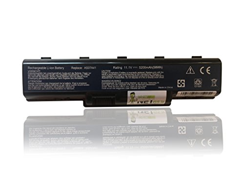 Green Cell® Standard Serie AS07A31 AS07A41 Laptop Akku für Acer Aspire 57xx 5735 5735Z 5736 5736Z 5737Z 5738 5738G 5738PZG 5738Z 5738ZG 5740 5740G (6 Zellen 4400mAh 11.1V Schwarz)