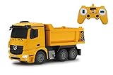 Licht vorne Jamara 405108 - Muldenkipper Mercedes Arocs 1:26 2,4G - Kippmulde hoch / runter, Licht vorne, profilierte Gummireifen