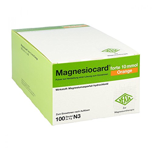 Preisvergleich Produktbild Magnesiocard forte 10 mmol Orange Pulver 100 stk