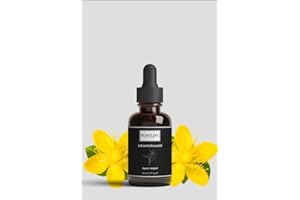 ‎ROSELIVE COSMETIC ROSELIVE Johanniskrautöl - 100% Natur Vegan, Perfekt für Wunden,Narben und trockene Haut Körperpflege natürliches Johanniskrautblüten und Olivenöl extrakt für Stressabbau & Entspannung (20ml)