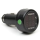 Diese Spannungsanzeige ist eine kleine Hilfe beim Batterieproblem, wenn die Batterieladung und die Lichtmaschine regelmäßig überptüft werden muss. Dadurch kann man sehen wenn die Spannung abfällt und somit frühzeitig eingreifen