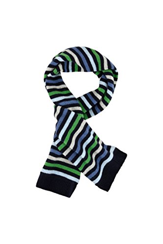 Bellybutton Kids Baby-Boys Schal 1493410 Striped Scarf, Blue (Mood Indigo/Blue 3008), One size