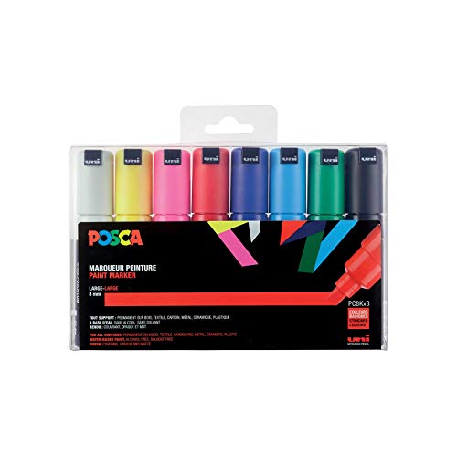 Uni Posca UNI Posca Set PC-8K - Pack de 8 rotuladores