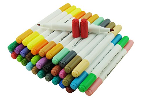 PREMIER doppelendigen Art Marker, feine und Keilspitze, Tinte auf Wasserbasis Stift 36 - 3