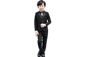 LOLANTA Boys Suits Tuxedo Formal Blazer Page Boy Suit Slim fit for Wedding Party