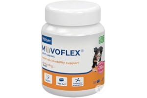 Virbac Movoflex Soft Chews | 30 pièces | pour Chiens de Plus de 35 kg | Complément Alimentaire pour Le Soutien de la santé articulaire | pour Le Maintien des Structures articulaires