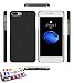 Produktbild Hartschale schmal Apple iPhone 7 Plus [das Pearls Premium] [schwarz] von MUZZANO + Eingabestift und Reinigungstuch Muzzano® angeboten – Der Schutz stoßfest ultimative, elegante und nachhaltige für Ihr Apple iPhone 7 Plus