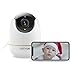 Price comparison product image WiFi Security Camera, NETVUE Wireless Home Security Camera Compatible with Alexa Echo Show,360 Degree Baby Monitor Camera with Pan/Tilt/Zoom,Two-Way Audio,Night Vision,Remote Motion Detection
