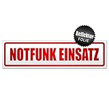 notfunk rundspruch wetterfest, witterungs- und schmutzfest, UV-Beständig