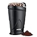 Produktbild Elektrische Kaffeemühle Aicok, Kaffeemühle für Kaffeebohnen, Nuß und Gewürz, Schlagmesser, 65g, 150 Watt, Schwarz