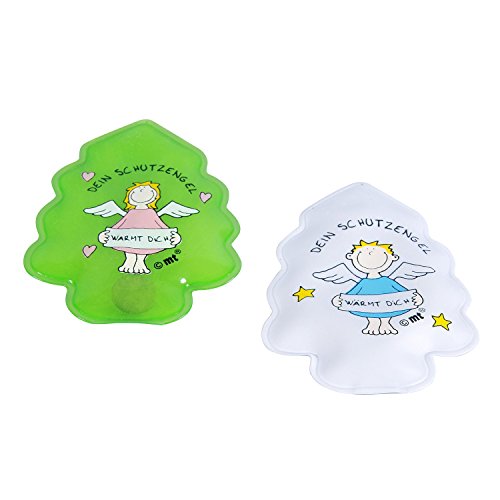 Michel Toys 512512 Taschenwärmer ‚Schutzengel‘, mehrfarbig (Farbe zufällig, 1 Stück) - 2