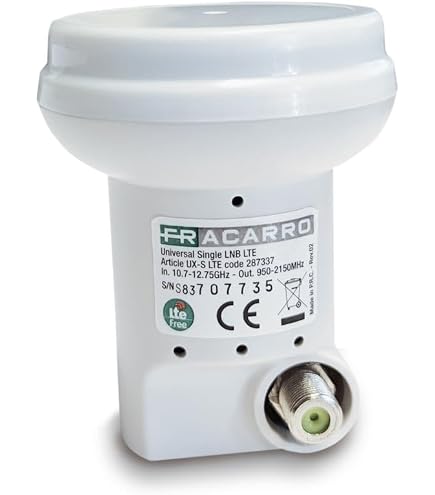 LNB TWIN 2 sorties indépendantes sous blister ? Gain... - EVICOM SLNCTWIN/B