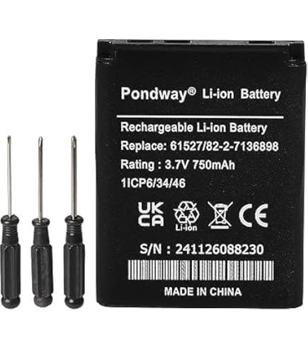 CELLONIC, Battery Sat Nav Compatible With Bosch Nyon, S6EA (700mAh, 3.7V) Replacement Battery 150906AAWW017, 1ICP6/32/39, S6EA - View #7