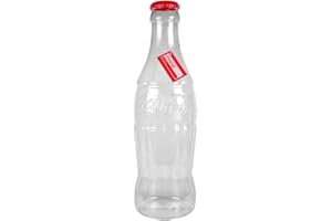 HOLLAND PLASTICS ORIGINAL BRAND Kunststoffflasche / Spardose Coca-Cola Neuheit Artikel 'Coca-Cola' Höhe 60 cm - Offiziell und zugelassen