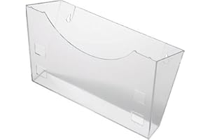 Helit H6103002 - "the grid" wall bracket, crystal clear