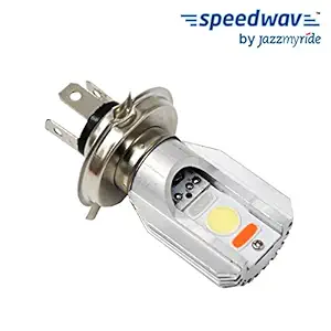Speedwav Bike H4 High Power Led Headlight Bulb for Hero HF Deluxe