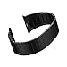Produktbild ontube für Apple Watch Band Series 1 Serie 2, (nicht für iWatch 38 mm) Edelstahl Uhrenarmband Link-Armband mit Double Button Klappschließe für iWatch Band 42 mm schwarz