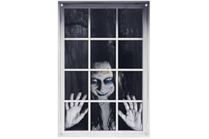 ELETIFFI Halloween Decoracion Casa Decoración Exterior Cortinas Cortinas para Puertas Adornos Accesorios Interior Puerta Exterior Complementos Accesorios Chucherias