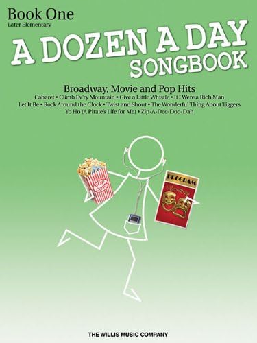 A Dozen a Day Songbook - Book 1: Later Elementary to Early Intermediate Level