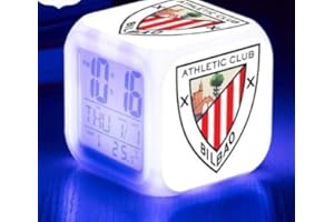 GÉNÉRIQUE Despertador Club España Liga Regalo Infantil Fútbol Atletic Club Bilbao Atlético Real Madrid Sociedad (Athletic club Bilbao)