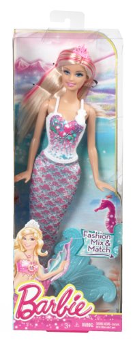 Barbie Fairytale Magic Mermaid Barbie Doll, Blue