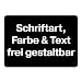 Produktbild Mousepad mit Individuellem Druck - (Anpassung von Text, Schriftart, Schriftfarbe, Artikel Farbe) - personalisiert - Wunschtext