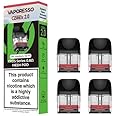 Vaporesso XROS COREX Replacement Pods - 4 Pack - NO NICOTINE | Suitable for XROS 3 Kit XROS Mini XROS 2 kit | Suitable for Bar Juice (0.8Ω Mesh Pods (4 Pack))