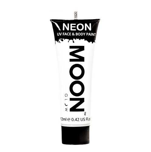 Moon Glow - 12ml Neon UV Face & Body Paint - White