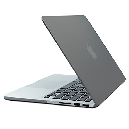 eFabrik Hard Case für Apple MacBook Pro Retina 13.3 Zoll Schutz Cover (2015) Hülle Notebook Tasche Laptop Zubehör 2 Part Click System gehärtetes Plastik in Schwarz transparent - 3