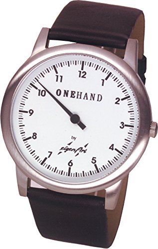 Einzeigeruhr ONEHand Designeruhr mit Lederband - Made in Germany Einzeigeruhr ONEHand Designeruhr mit Lederband - Made in Germany