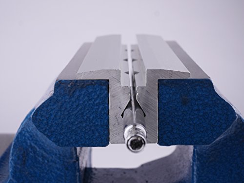 GSR Schonbacken für Schraubstock, Schutzbacken für Schraubstock 125mm Alu/Prismen mit Magnet Spann-Backen - 4