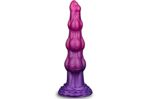 Fops Monster Dildo Fantasy Knot 26cm – Oktopus Horse Anal Dildo lila XXL Analdildo Anal leksak Stor Med Stark Sugpropp D72
