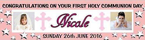 First Holy Communion Large 4 Foot Personalised Banner - Any Design, Just Ask?