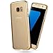 Price comparison product image Samsung Galaxy S7 Edge Case, Yoowei® Crystal Clear [Metal Electroplating Technology] Soft Gel TPU Silicone Case Drop Protection / Shock Absorption Protective Cover for Samsung Galaxy S7 Edge