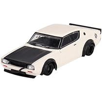 Liberty Walk Nissan Skyline ミニカー Mini GT - 1973 Nissan Skyline Kenmeri Liberty Walk White : Amazon
